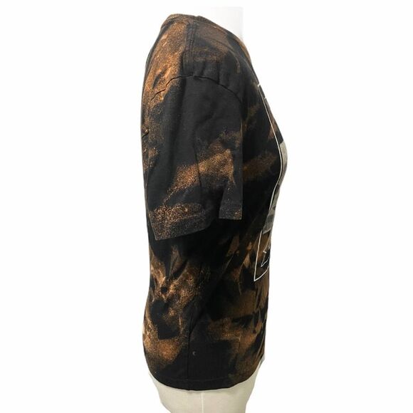 Amplify‎ Beyond Common Tie Dye T-Shirt Black Small - Picture 4 of 7